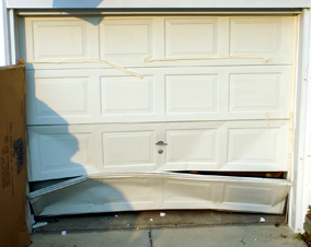 Bad Garage Door Panel